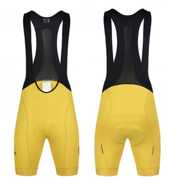 MONTON MEN BIB SHORTS CYCLING SKULL BLACK YELLOW Shopee Singapore
