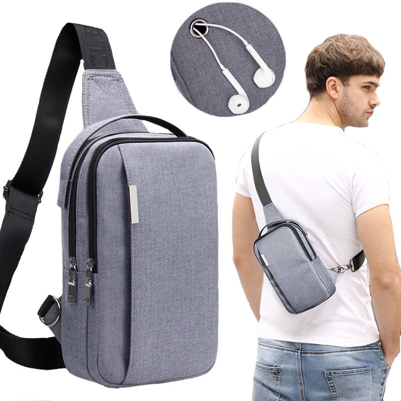 Chest hot sale man bag