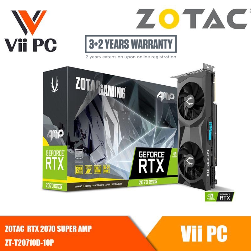 ZOTAC GAMING GeForce RTX 2070 SUPER AMP ZT T20710D 10P Shopee Singapore