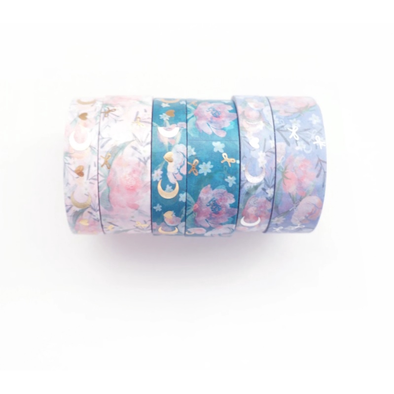 Simply Gilded Sugar Plum Floral with Silver Foil Bows