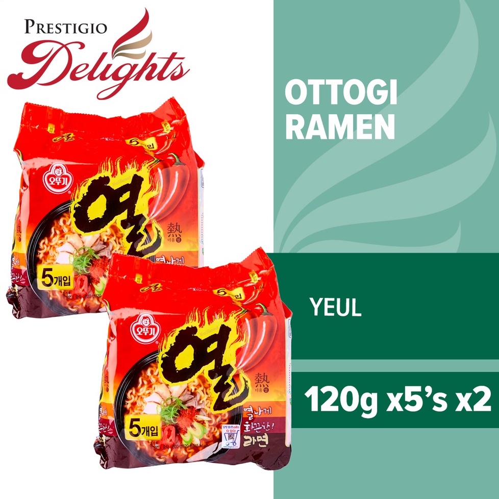 Ottogi Yeul Ramen 120g x 5's Bundle of 2 | Shopee Singapore