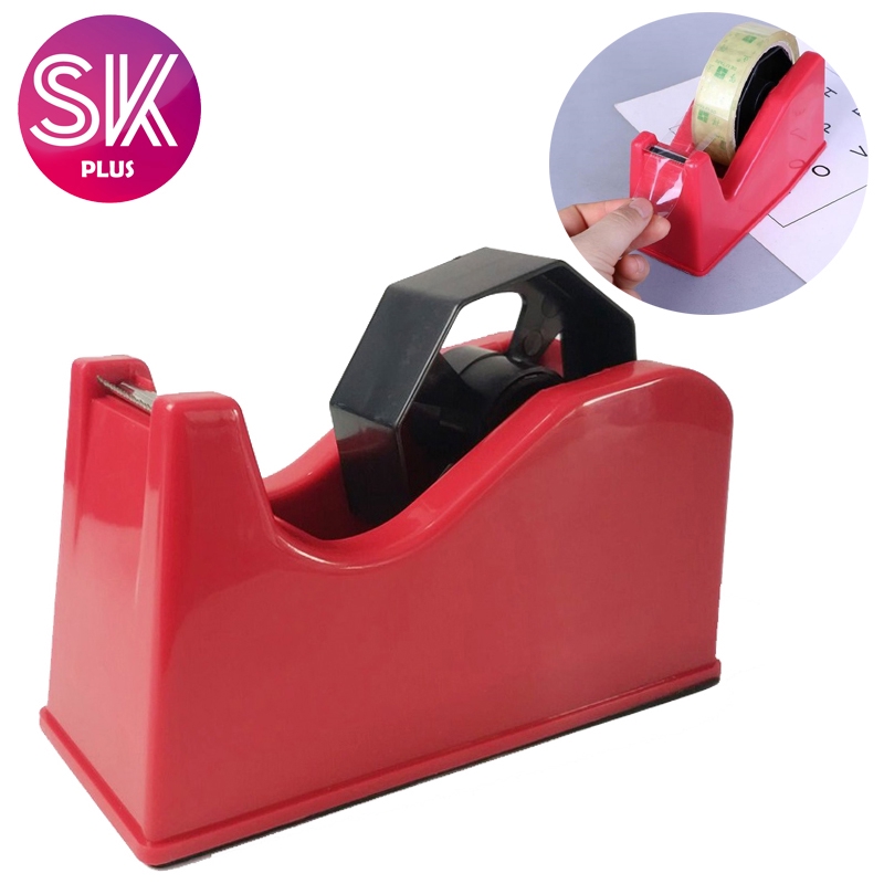 SKPLUS Heavy Duty Tape Dispenser Desktop Office Sellotape Sticky Pack ...