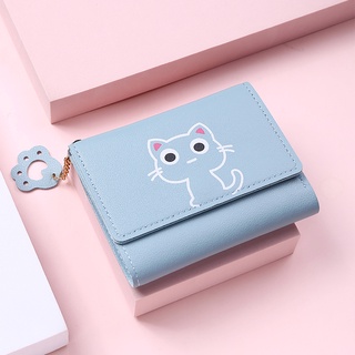 Wholesale Fashion Girls Cute Cartoon Printing Square Mini Wallet Card  Holder Wallet Ladies Wallets and Purses From m.