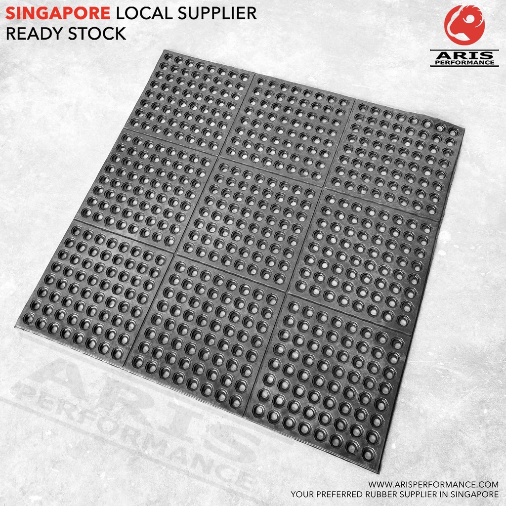 Workstation Rubber Floor Mat, Anti Fatigue Mat, Kitchen Anti Slip