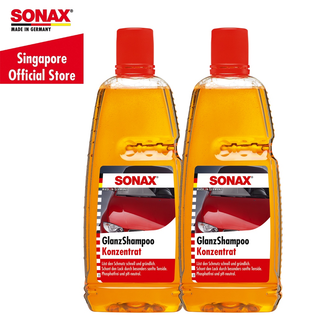 Sonax Gloss Car Shampoo Concentrate 1L (Bundle of 2)