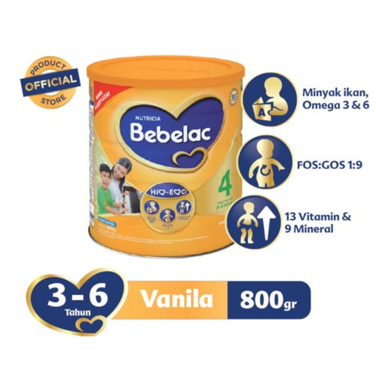 Bebelac 4 Vanila 800Gr