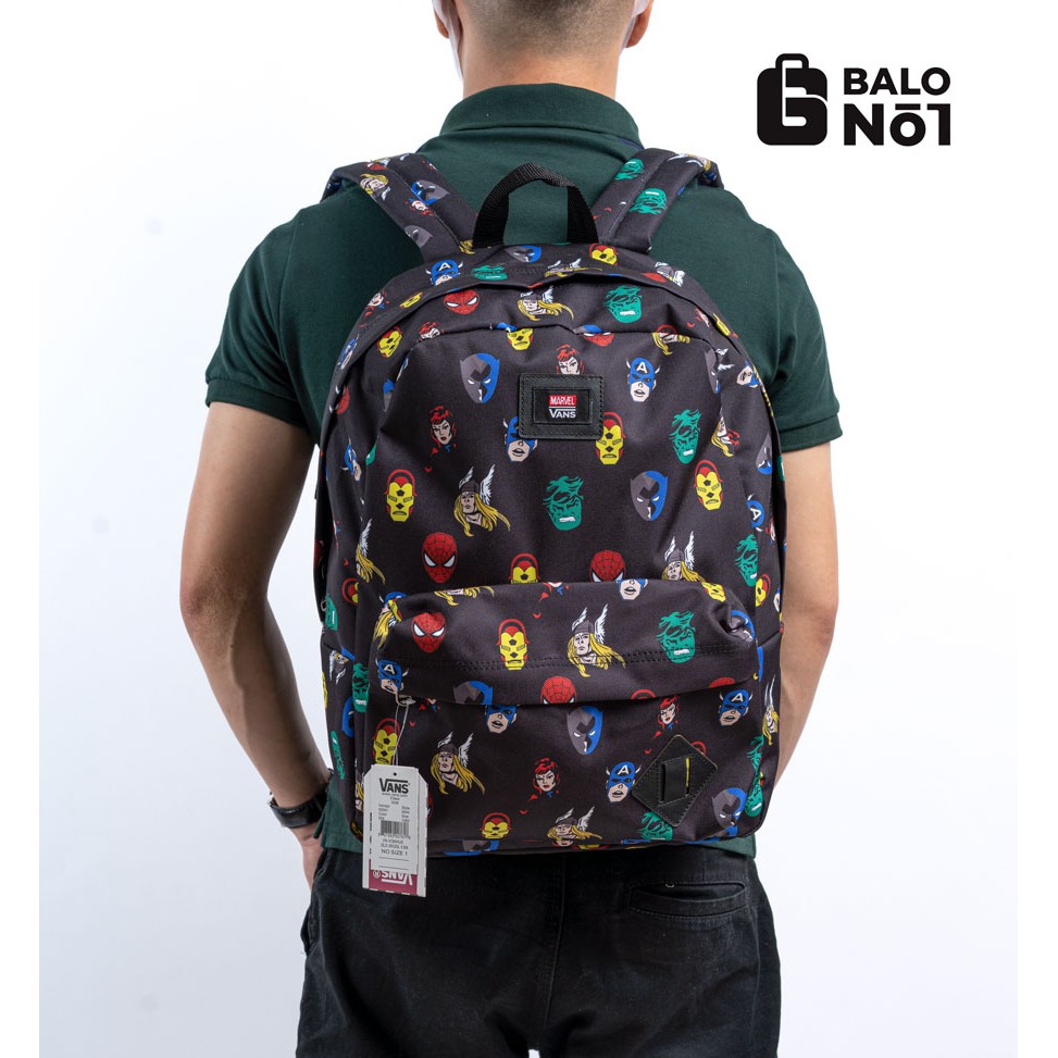 Vans old skool marvel on sale backpack