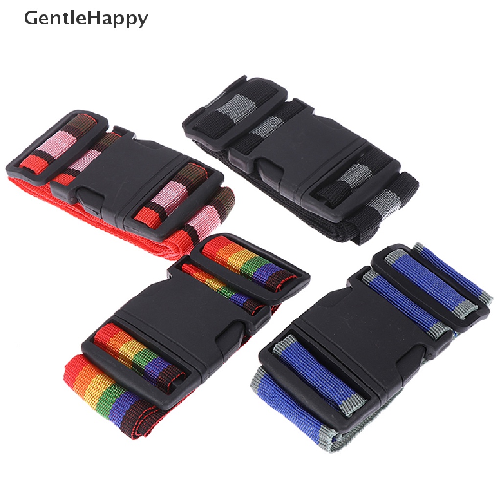 GentleHappy Luggage Strap Cross Belt Packing 180CM Adjustable Travel