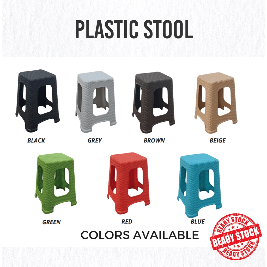 High Quality Plastic Chair Study Chair Dining Chair with Rattan Design