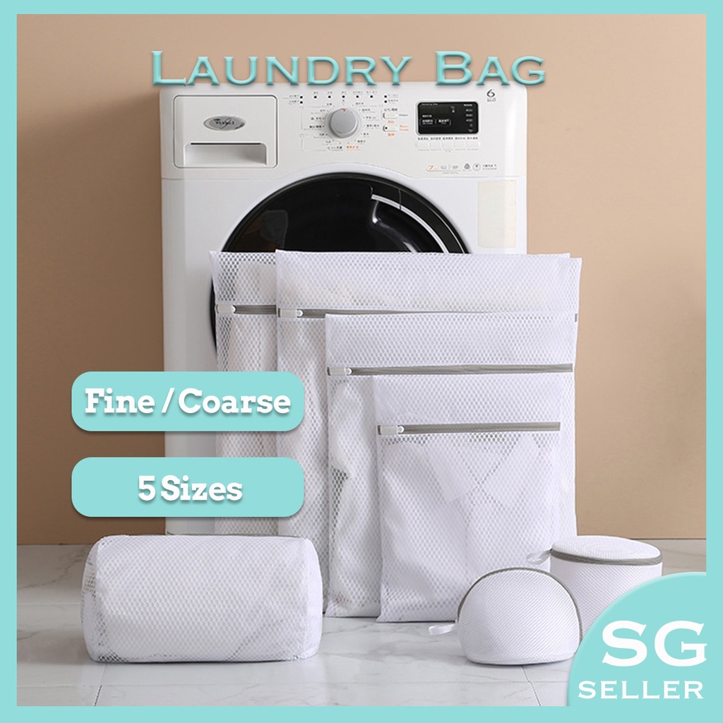 Laundry Bag Washing Machine Fine/Coarse Mesh Wash Bag Net for Bra/Panties/Underwear  Travel Storage Bag
