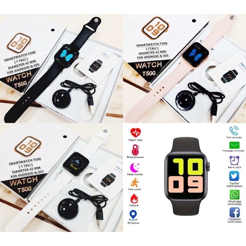 Smartwatch T500 Can Make Phone (ORIGINAL) | Shopee Singapore