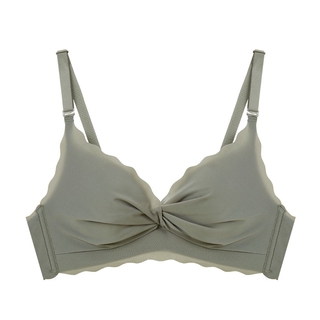 The rimless bras are comfortable 3/4 cup