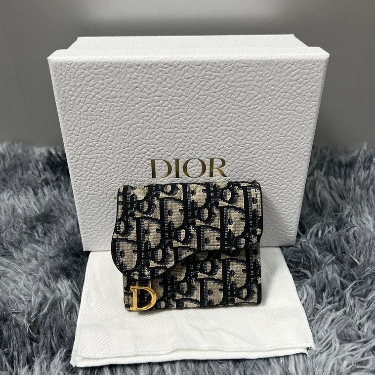 Dior saddle wallet discount singapore