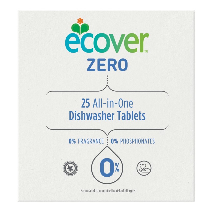 Ecover ZERO Dishwasher Tablets 25s Shopee Singapore