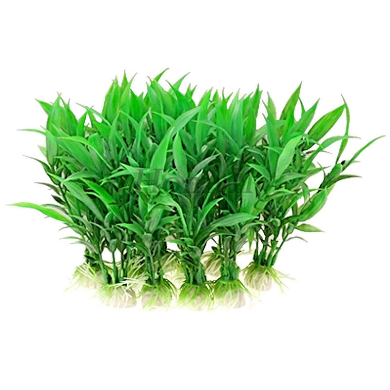 10pcs Aquatic Plant Artificial Imitation Plant Tank Aquarium Decor 