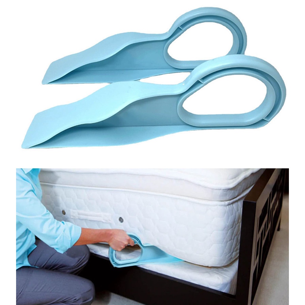 Mattress Lifter 1/2 PCS Mattress Wedge Elevator for Changing Sheets Bed