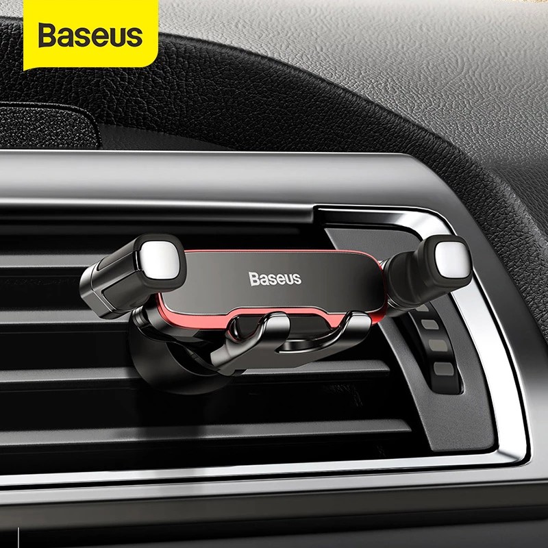 Baseus Car Phone Holder for Car Air Vent Mount Cell Phone Support For 4