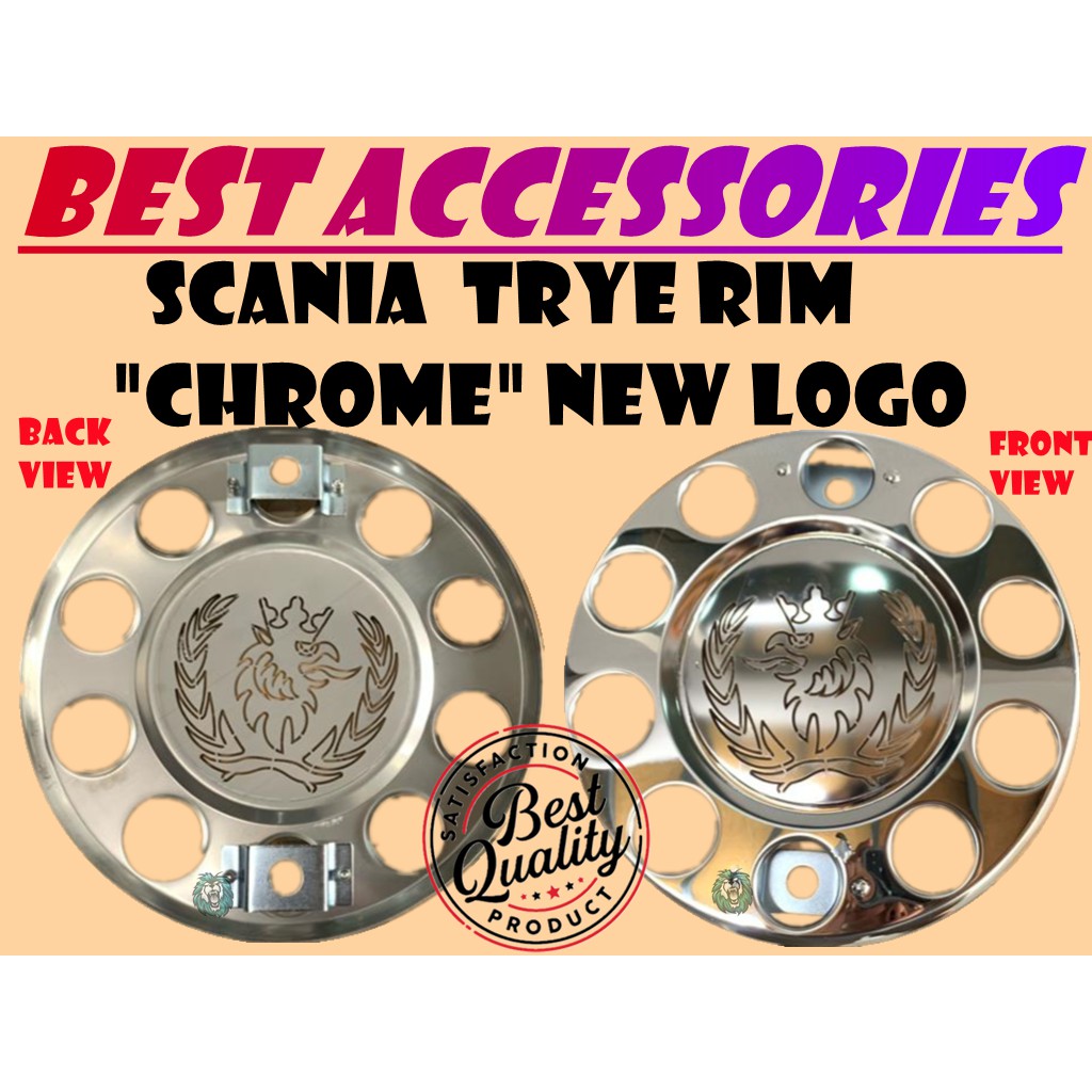 SCANIA TRYE RIM CAP NEW LOGO 