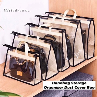 Luxury Handbag Organizer Closet Transparent Bag Storage Box Dust-proof  Handbag