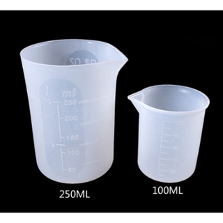 1pc Plastic Measuring Cup, PP Measuring Cup With Spout And Handle Grip,  Microwave And Dishwasher Safe (250ml/500ml/1000ml)