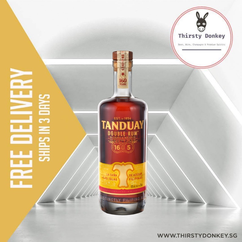 TANDUAY DOUBLE RUM 16YO 750ML | Shopee Singapore