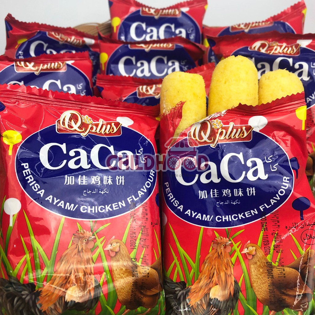 Childhood Snack ️ Caca chicken flavor snack/ Big D/ Big Q Curry Corn ...