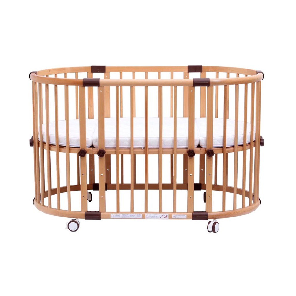 Beblum Sam Crib Convertible Baby Cot Bundle Shopee Singapore