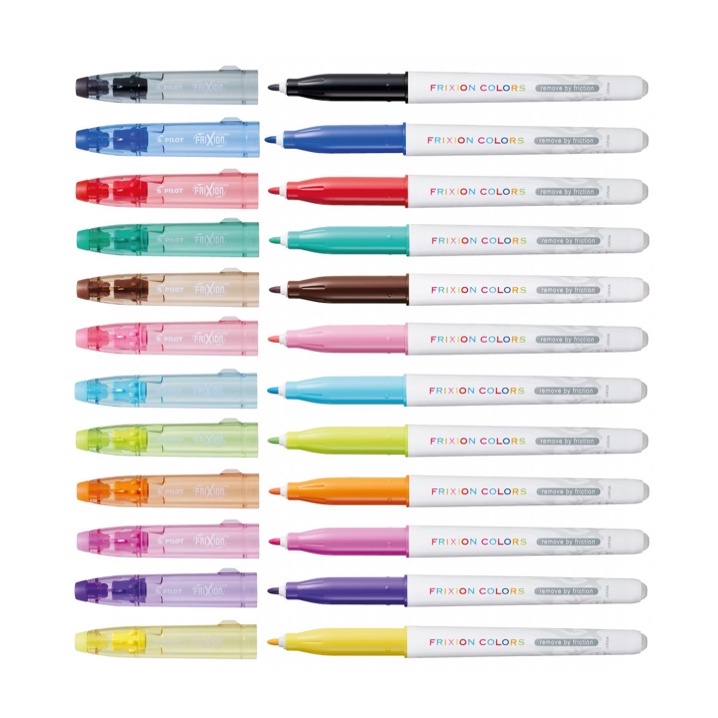 Pilot Frixion Colours Erasable Marker Pen | Shopee Singapore