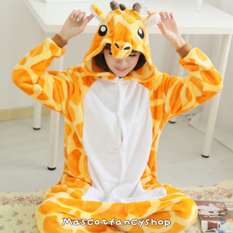 [Cod Available] giraffe Mascot Pajamas (giraffe) | Shopee Singapore