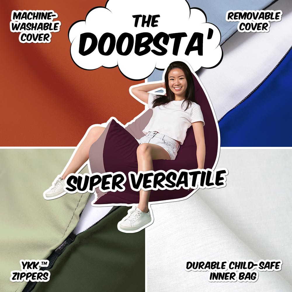 DOOBSTA' versatile fabric doob bean bag Shopee Singapore