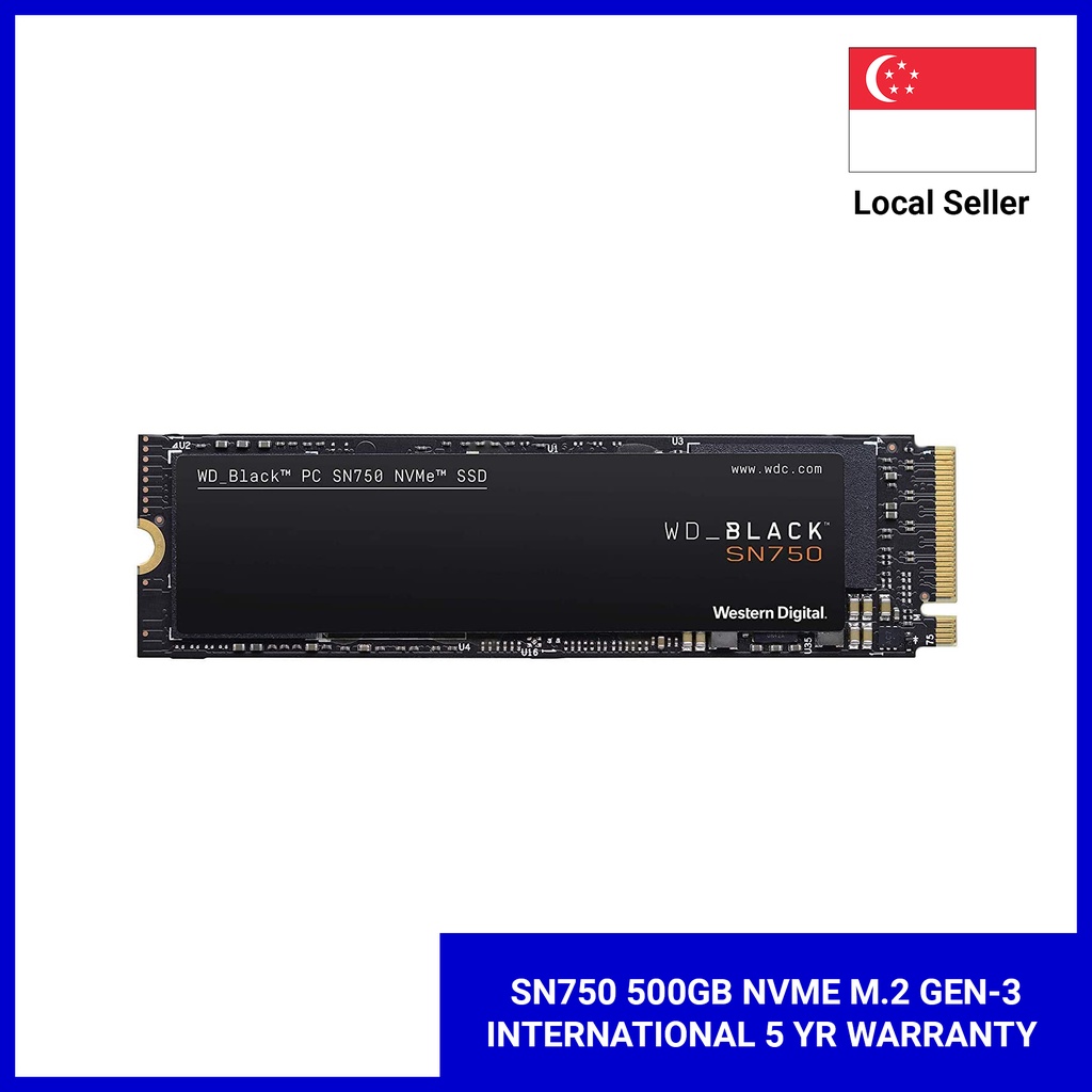 Western digital black hot sale sn750 nvme