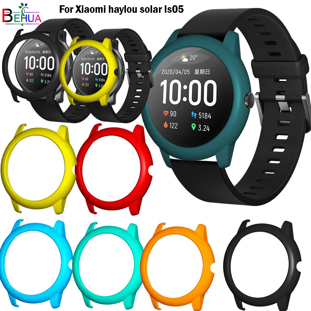 PC Protective Case Cover For Xiaomi haylou solar ls05 Smart watch Replacement hard Protection cases bumper wristband Accessories Shopee Singapore