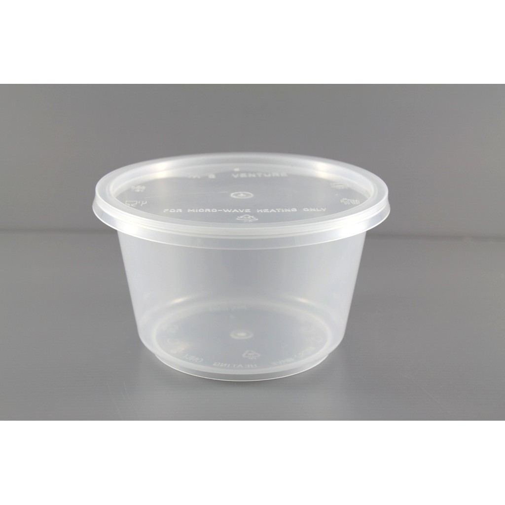 Food Packaging For MS Round Plastic Containers from 700ml - 3000ml ...