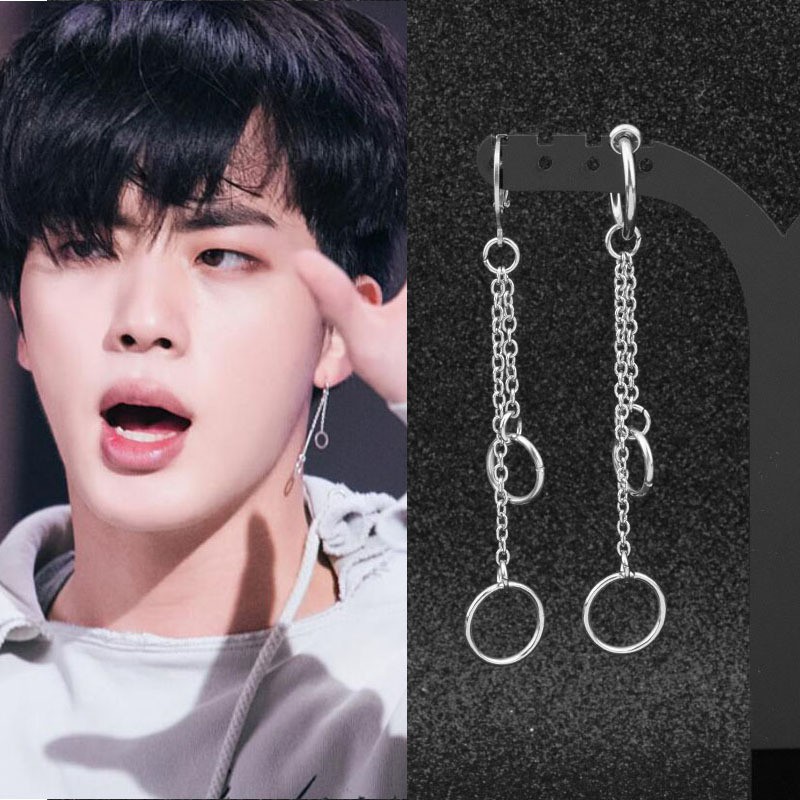 Kpop long deals earrings