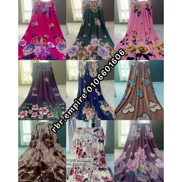 Queen BALDU BLANKET (SOFT FABRIC BLANKET@BULU) | Shopee Singapore
