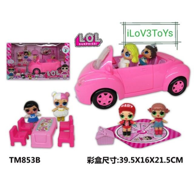 Lol picnic deals car playset