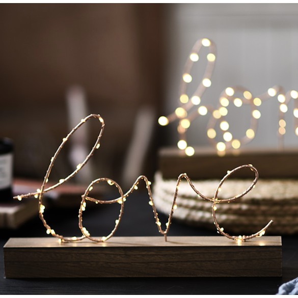 LOVE HOME & Ferries Wheel LED Home Ornament