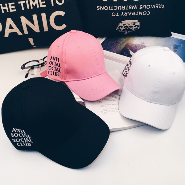 Anti social social club pink clearance cap