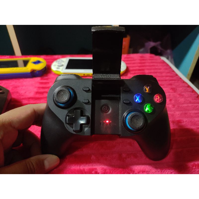 Bluetooth Joystick Normal Use The Button Has Lights. | Shopee Singapore