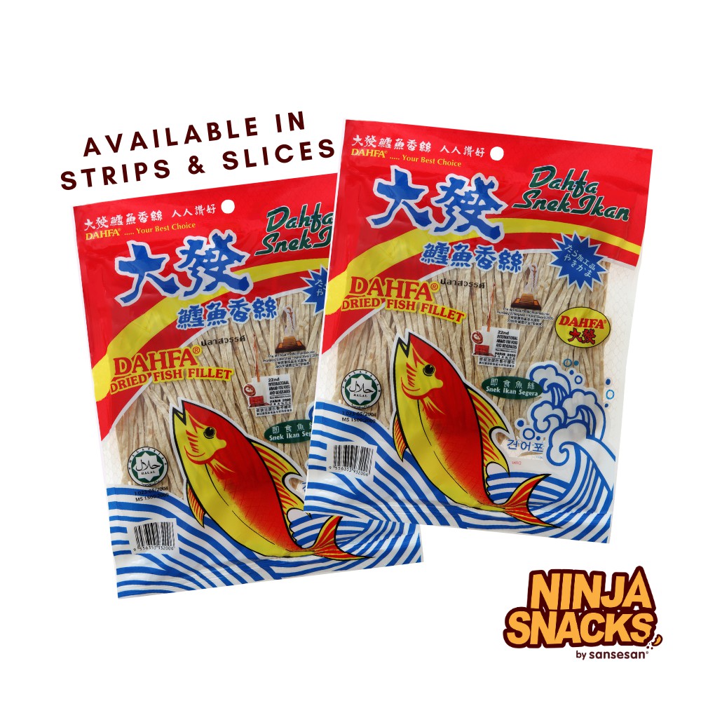 Dahfa Fish Snack 120g [Bundle of 2] | Shopee Singapore