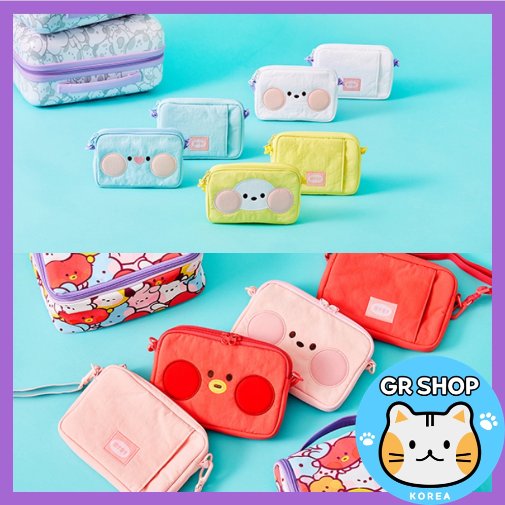 [BT21] 💜BTS💜 BT21 Minini Travel Pocket Pouch Bag / Bag Organizer / KPOP