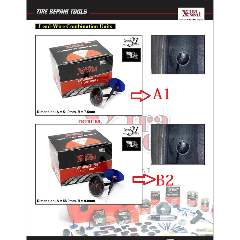 TIRE COMBINATION REPAIR UNITS TIRE REPAIR TAMPAL TYER DARI DALAM ...