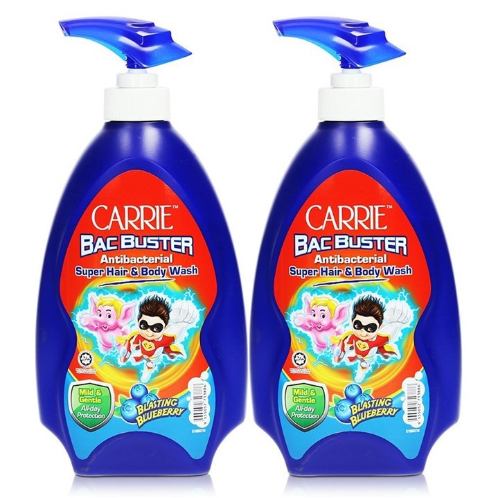 CARRIE JUNIOR Bac Buster Hair & Body Wash 700g X 2 | Shopee Singapore