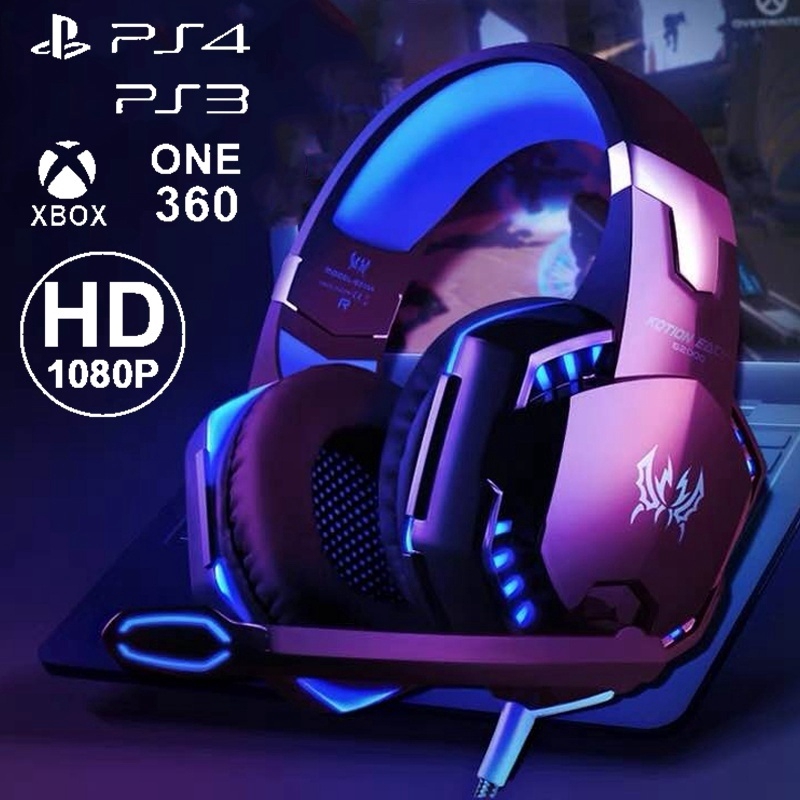 Surround Stereo HiFi Pro Gaming Headset with HD Mic for PS4 XBOX