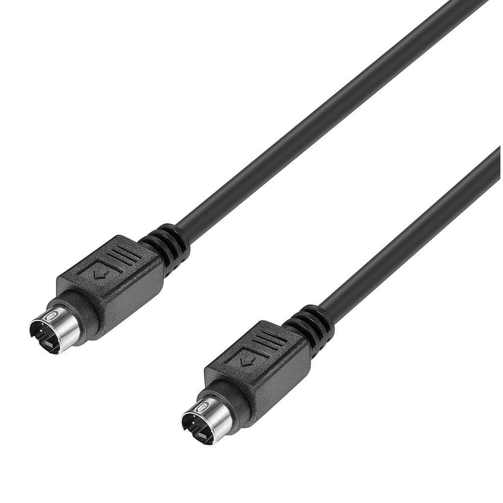 S Video Cable 4 Pin Male 1.5m for TV S-VHS VCR DVD Camcorders Video ...