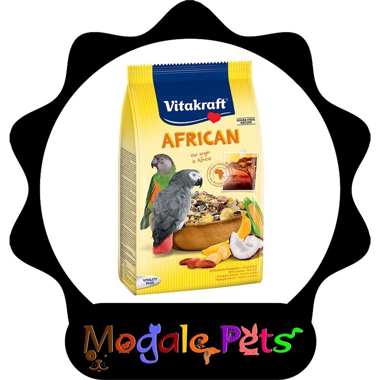 Vitakraft african parrot store food