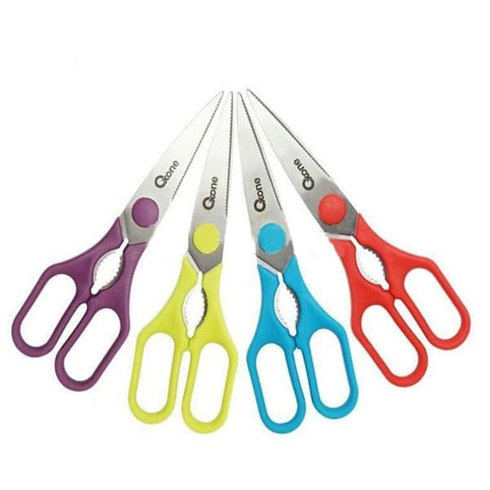 Oxone OX921 Gunting Stainless Steel Colorfull Gunting Tajam - Gambar 2