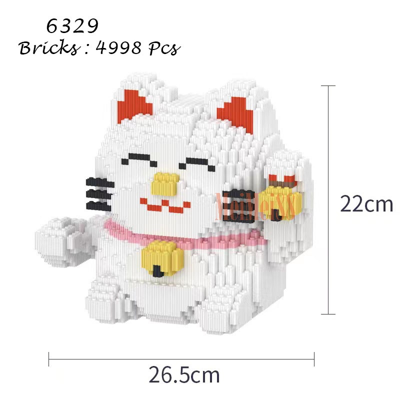 Nano Block Cat Hokie Series 