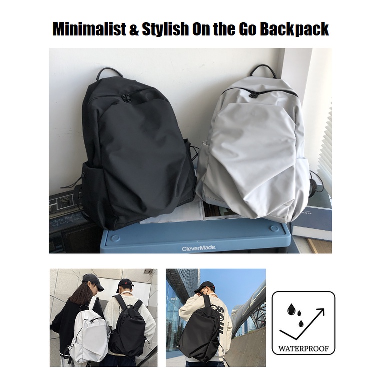 Minimalist waterproof backpack sale