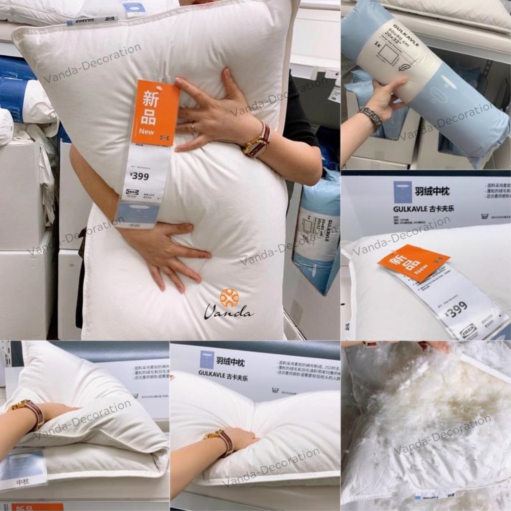 Imported IKEA Feather Pillow Head Super Beautiful Goods Shopee